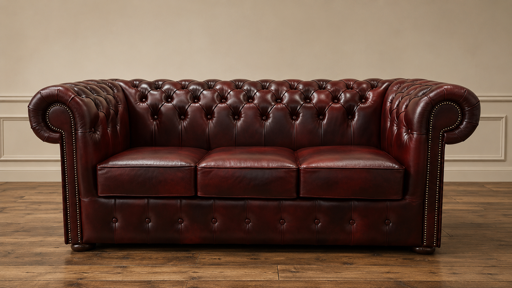 Chesterfield Sofagarnitur 3-1 | RUBY