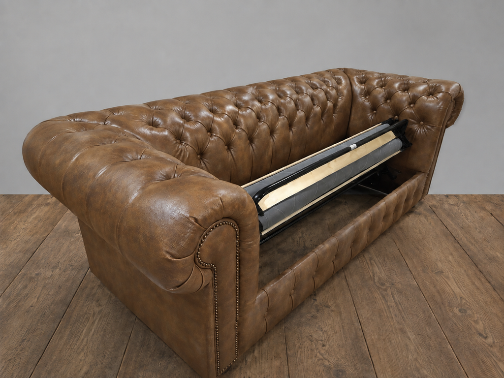 Chesterfield Schlafsofagarnitur 3-2-1 | TAWNY