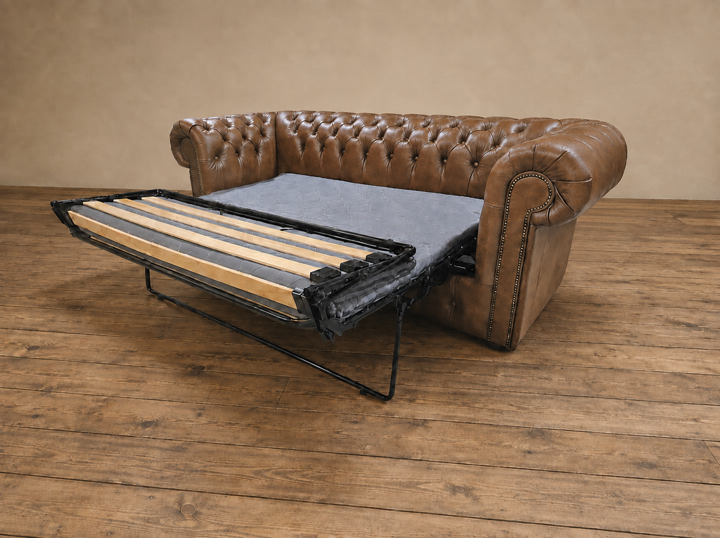 Chesterfield Schlafsofagarnitur 3-2-1 | TAWNY