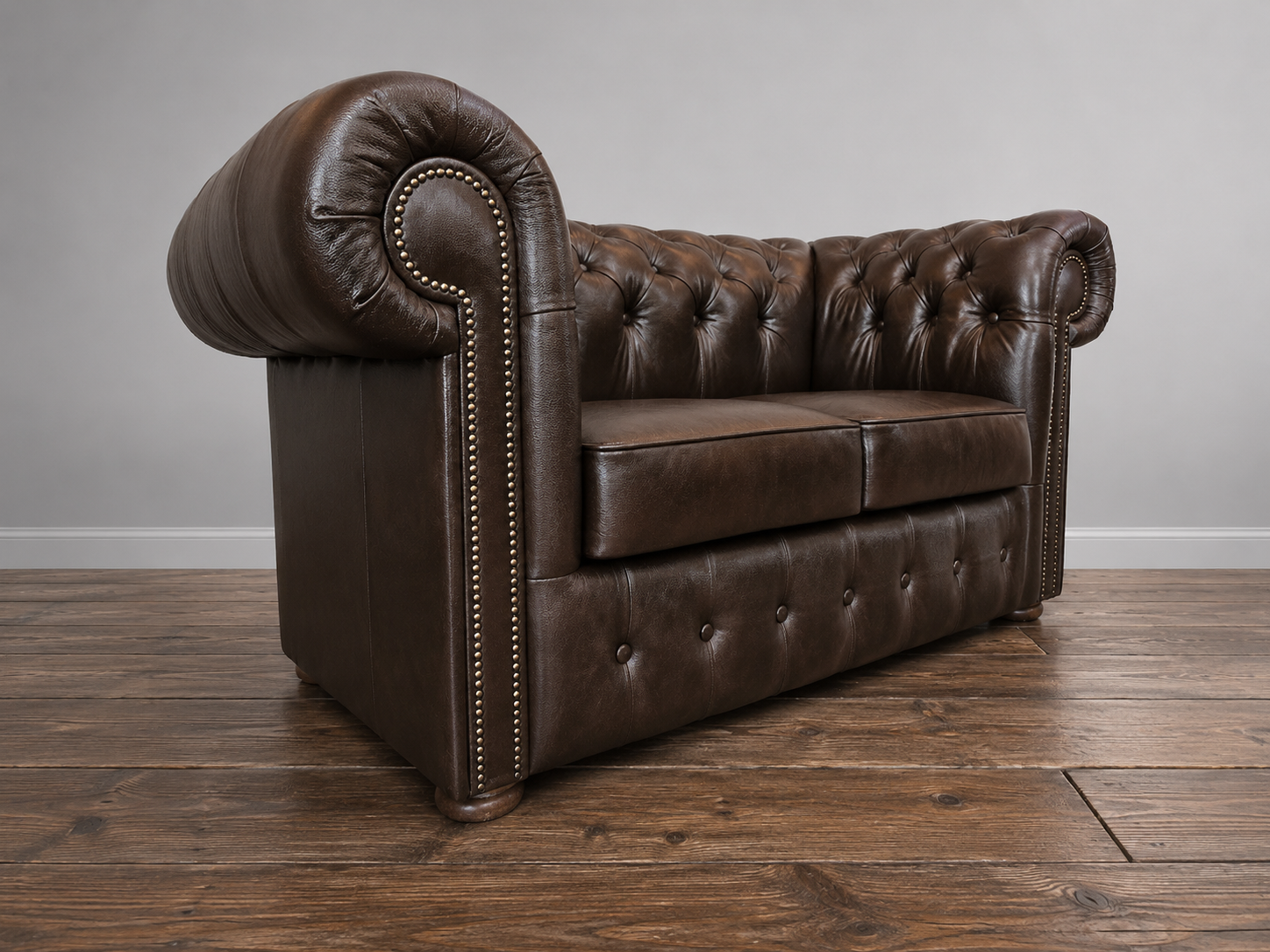 Chesterfield Sofagarnitur 2-1 | UMBER