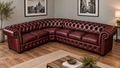 Chesterfield Ecksofa 260 × 300 cm RUBY