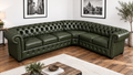 Chesterfield rohová pohovka 300 × 260 cm BIG FIVE