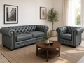 Chesterfield sedací souprava 2-1 | SILVER