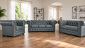 Chesterfield Sofagarnitur 3-2-1 | SILVER