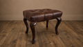 Chesterfield Hocker UMBER
