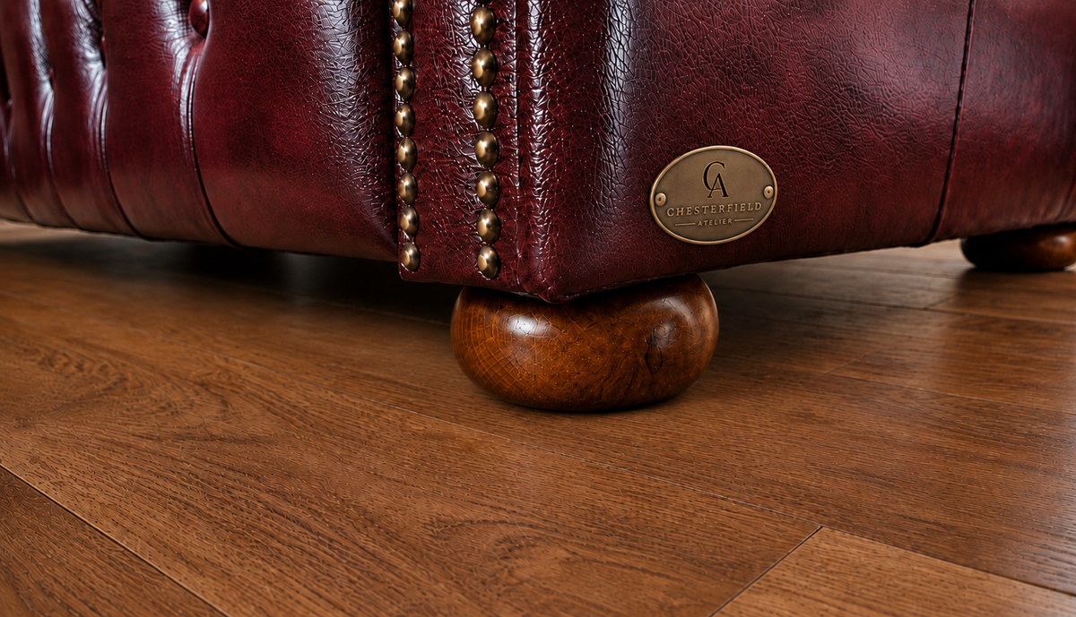 Chesterfield rohová pohovka 260 × 260 cm RUBY