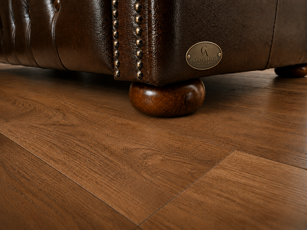 Chesterfield Schlafsofagarnitur 3-2-1 | UMBER