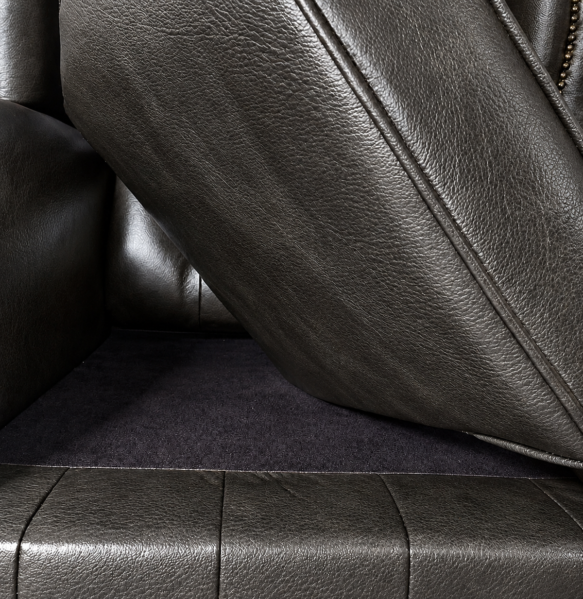 Chesterfield Ecksofa 260 × 300 cm SILVER grau
